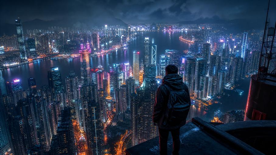暗网视频教程：城市夜景摄影后期处理